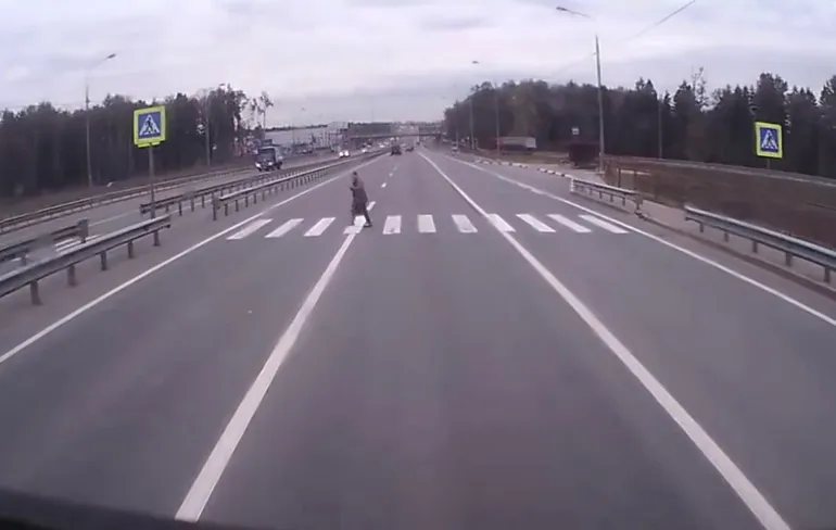 Voor de laatste keer over een zebrapad