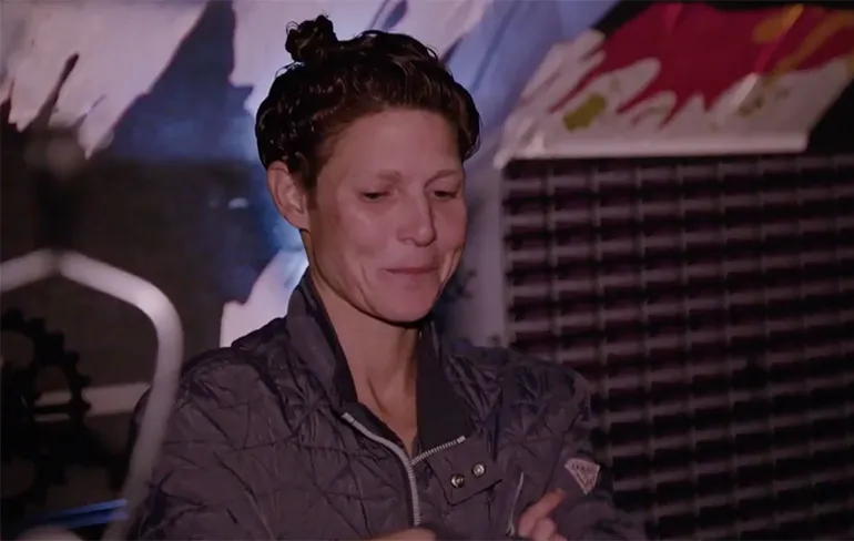 Voormalige pornoactrice Jenni Lee woont in de tunnels van Las Vegas