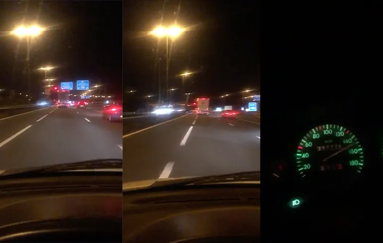 Vrachtwagenchauffeur in Nederland heeft duidelijk Hop Hop gas erop