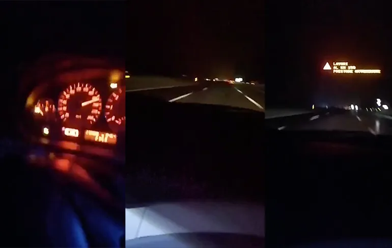 Vrienden gaan live op Faceboook, terwijl ze hun dood tegemoet rijden