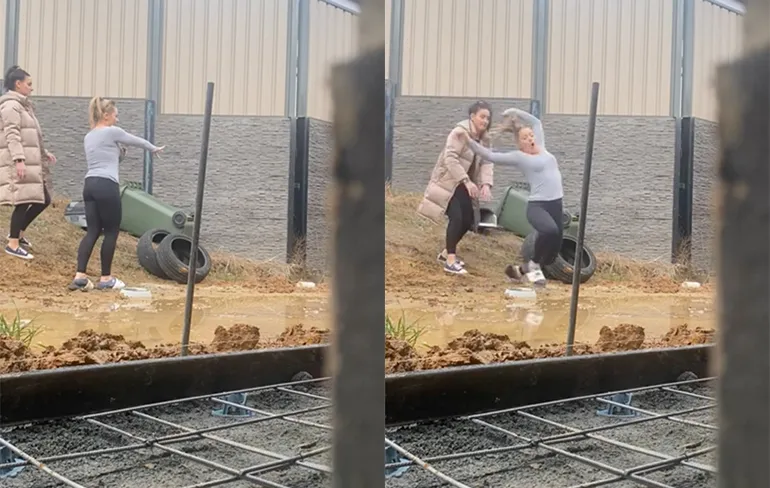 Vriendin kan het niet laten om uitermate gemeen geintje uit te halen