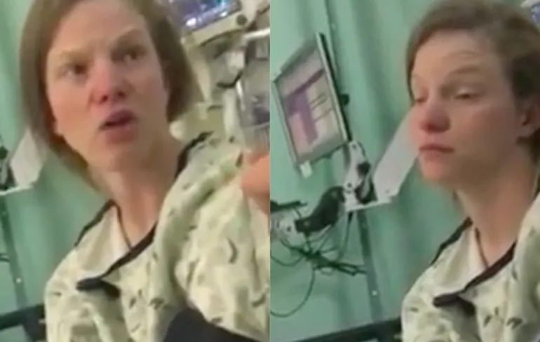 Vriendje steelt neus van dame die nog in de wolken is van verdoving