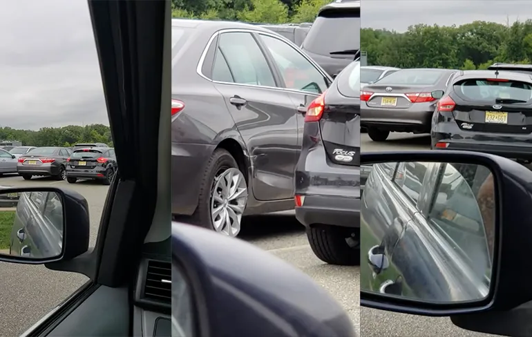 Vrouw in New Jersey is slechte chauffeur, maar een nog slechter mens