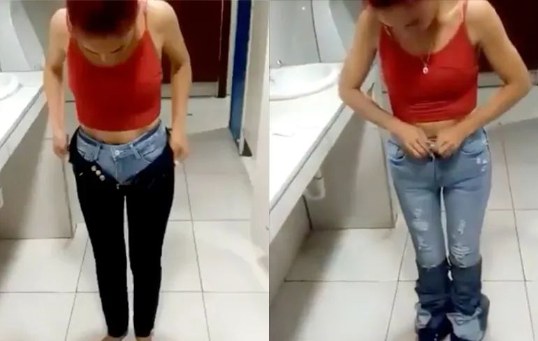 Vrouw in Venezuela probeerde 8 broeken te stelen