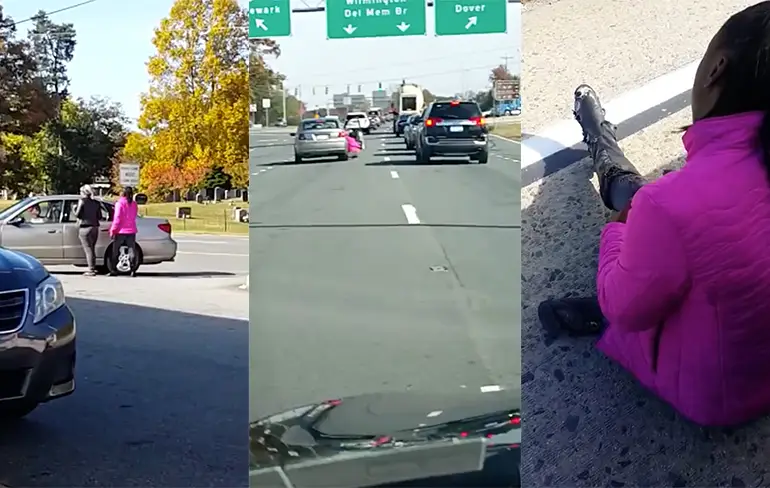 Vrouw stuk meegesleurd met auto na ruzie met andere vrouwen