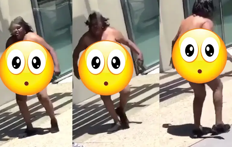 Vrouwelijke Michael Jackson imitator heeft lekkere moves in huis