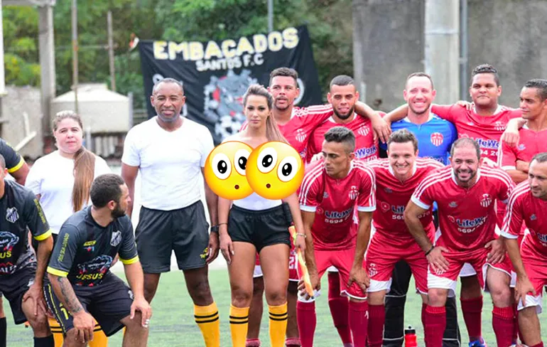 Scheidsrechter Denise Bueno wil dat mensen haar professioneel vinden...