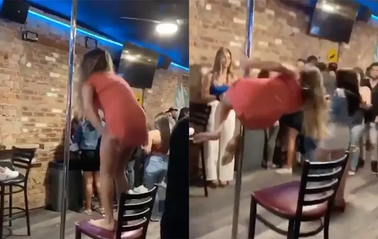 Waarom dan? Heb je zonder slipje meer grip op de paal?