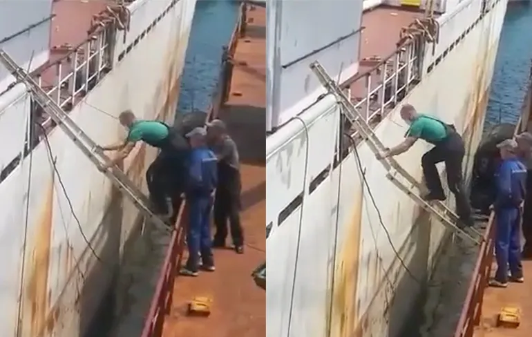 Waarom vrouwen langer leven dan mannen: Proberen aan boord te komen met een trappetje