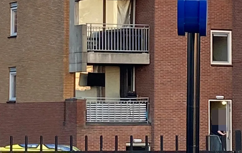 Wachtende treinreizigers op perron station Heemskerk hadden uitzicht op zelfdoding