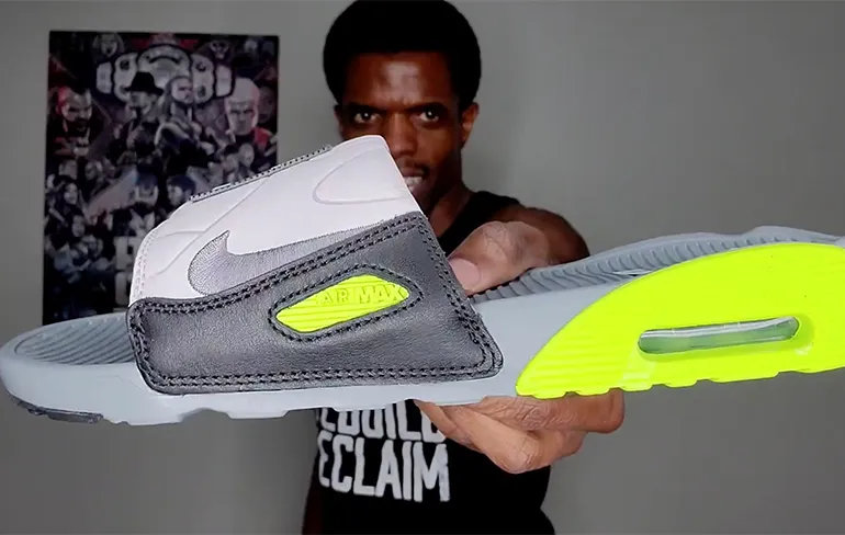 Wait what: Iconische Nike Air Max 90 badslippers komen in maart