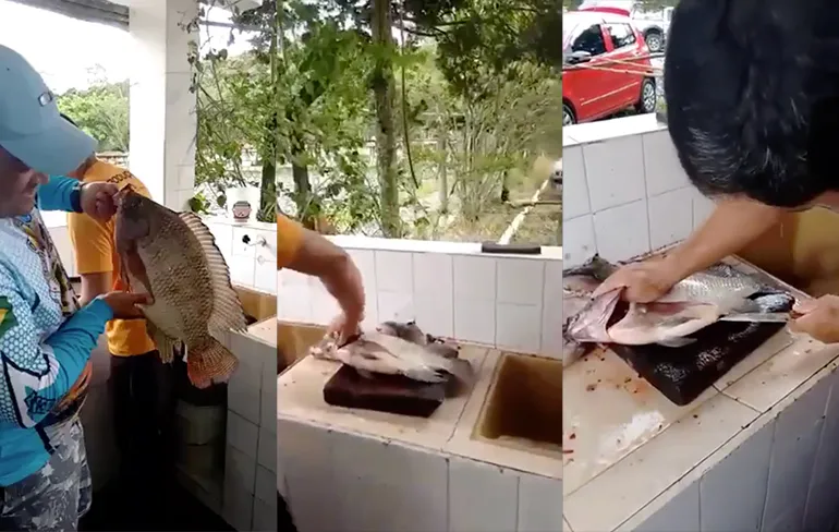 Wat vissers in een buik van een vis aantreffen, ongelofelijk!