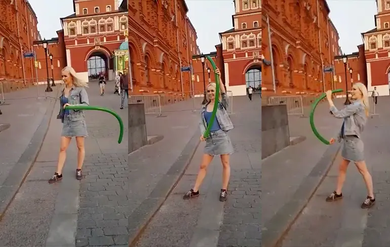 Wedding Material: Dame kan echt een ballon laten verdwijnen