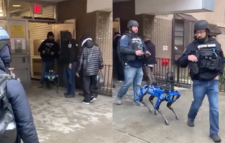 Welkom in 2021: Honden politie New York vervangen door robothonden