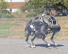 WildCat Robot kan rennen als een Jachtluipaard