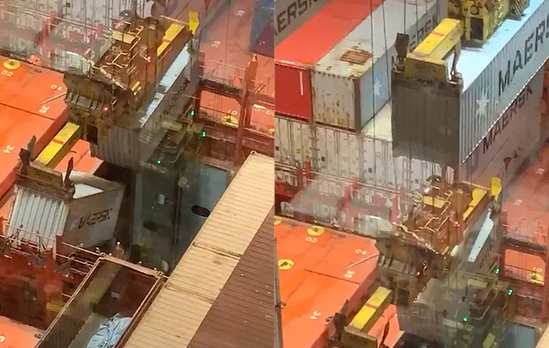 Woosh, daar gaat je pakketje uit China een paar meter naar beneden