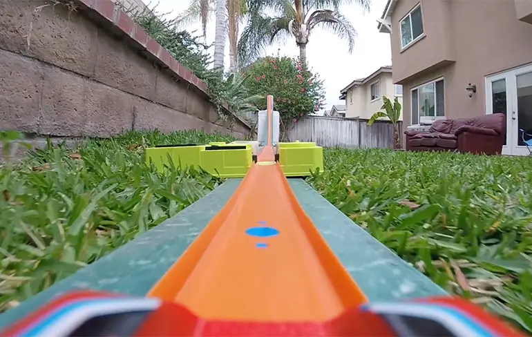 Wow, een Hot Wheels baan waar je alleen van kunt dromen