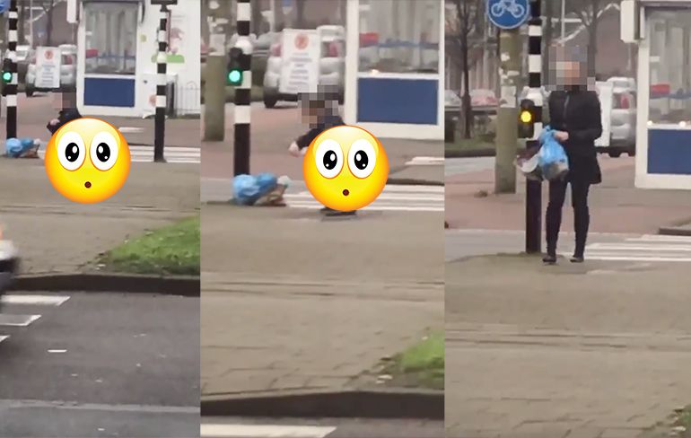 WTF: Iemand met hoge nood in Den Haag
