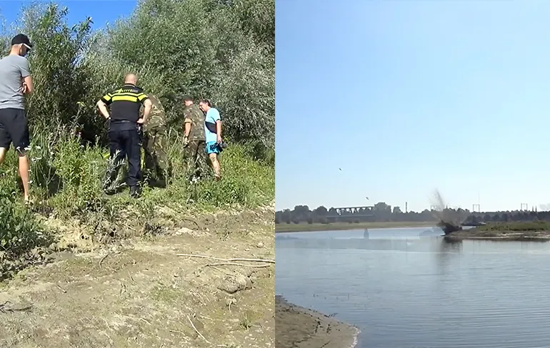 WTF, magneetvissers vinden weer een bom en filmen explosie in Deventer
