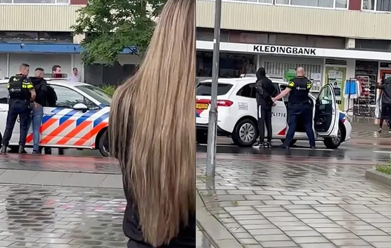 Ze zouden zich toch niet hebben vergist en een kledingbank hebben overvallen?