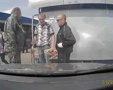 Zeer brutale beroving op klaarlichte dag in Rusland