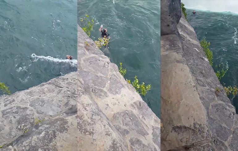 Zelfmoord bij de Niagarawatervallen