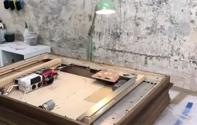 Zo ging kunstenaar Banksy te werk voor zijn zelfvernietigende schilderij