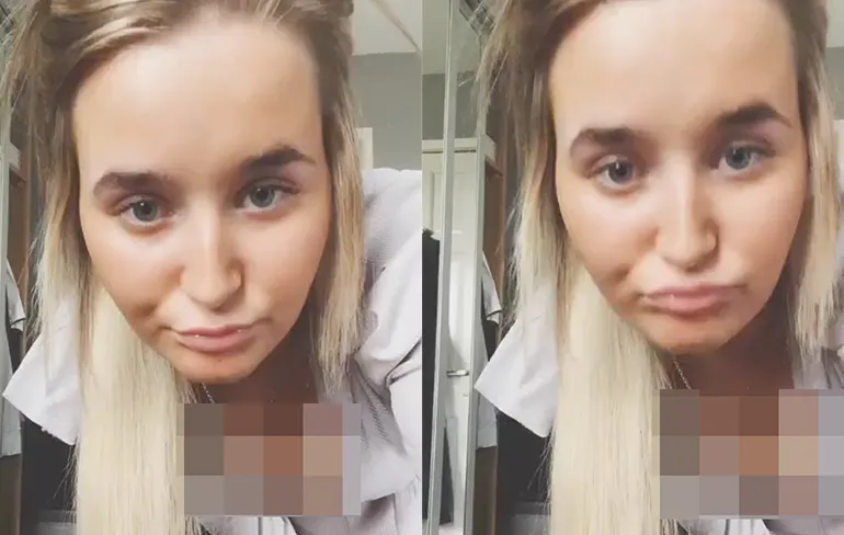 Zo'n goed gevulde voorgevel kan weleens niet meewerken tijdens Tik Tok dansje