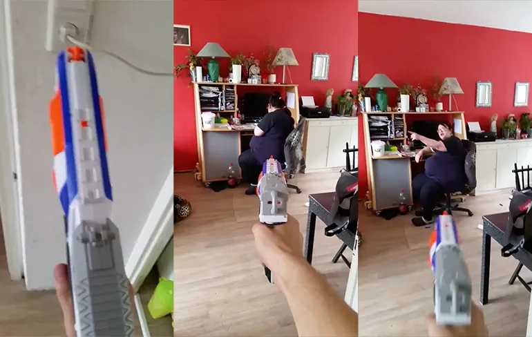 Zoon haalt het bloed onder nagels van zijn moeder vandaan