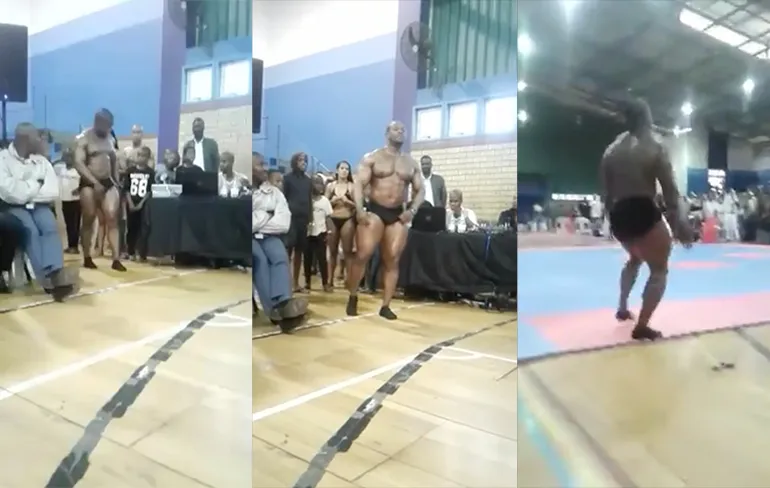 Zuid-Afrikaanse bodybuilder Sifiso Lungelo overleden na mislukte backflip