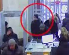 De man die het station van Volgograd opblies in actie