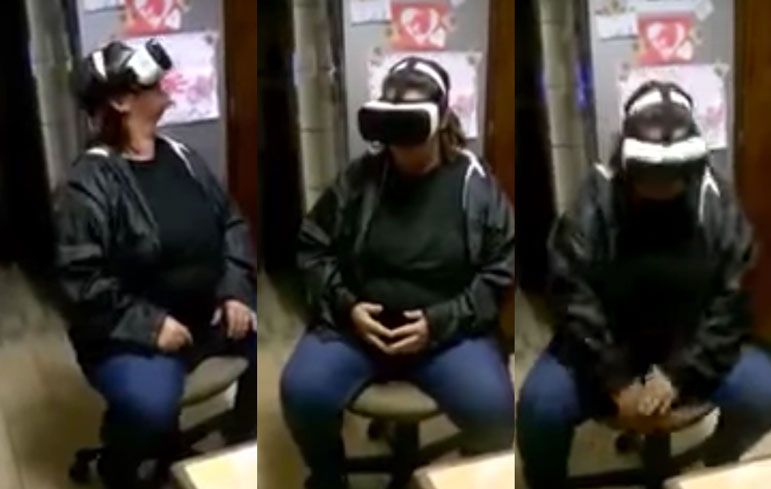 Samsung VR brilletje niks voor Zuid-Afrikaanse dame