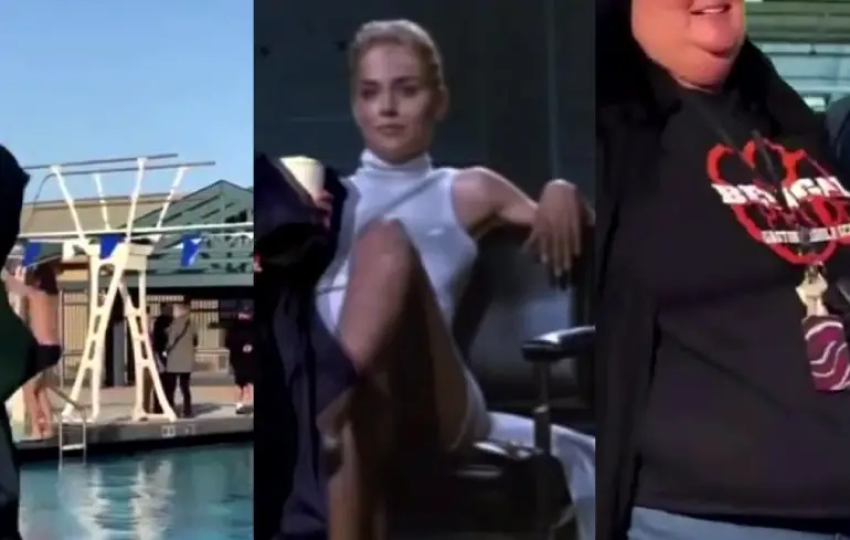 Dame uit schoonduik video loopt lekker door het beeld