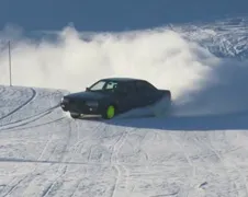 Met een Audi 200 Turbo op wintersport?