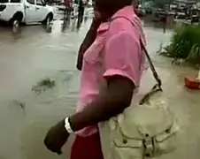 Zuid Afrikaanse dame met een kut dag