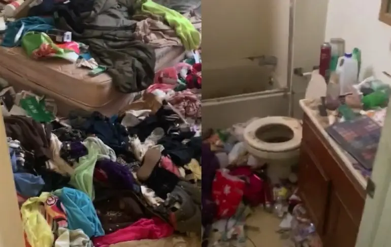 Beetje rommelig in verhuurd appartement