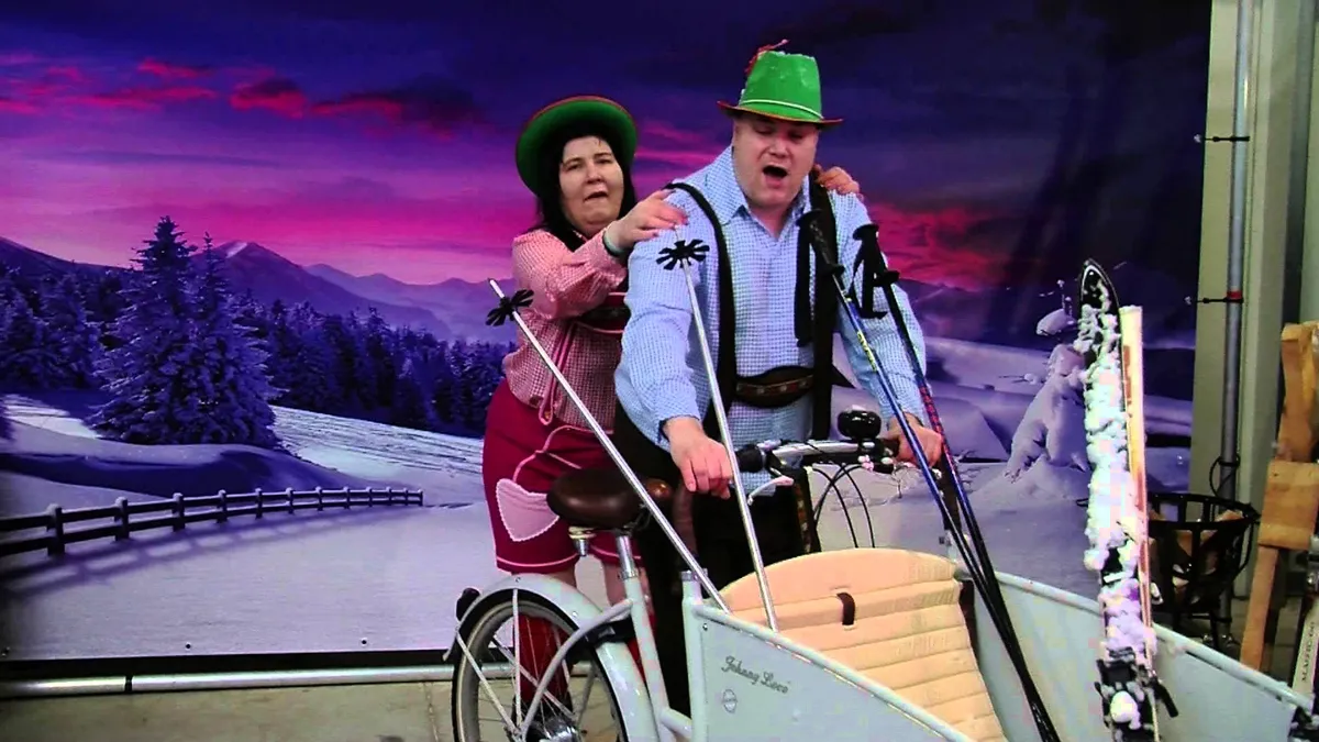 Op de bakfiets naar Tirol - Zanger Rinus