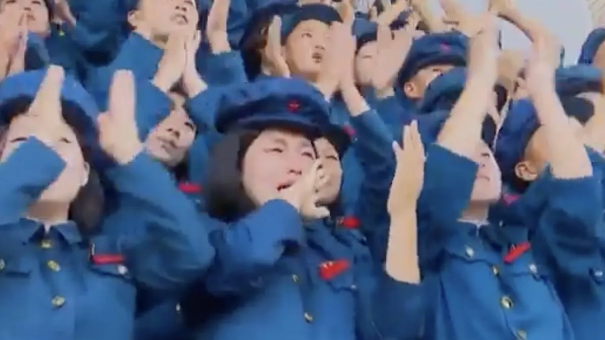 Kim Jong-un ligt wel lekker bij studenten