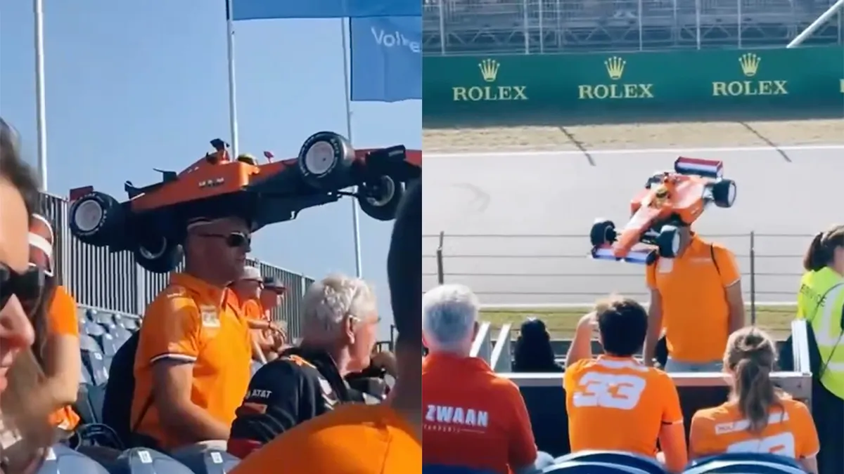 Dit moet een van de grootste Max Verstappen fans zijn op Zandvoort