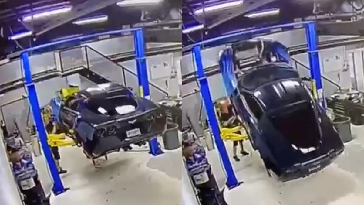 Eh, uw auto heeft toch wel wat schade opgelopen in de werkplaats...