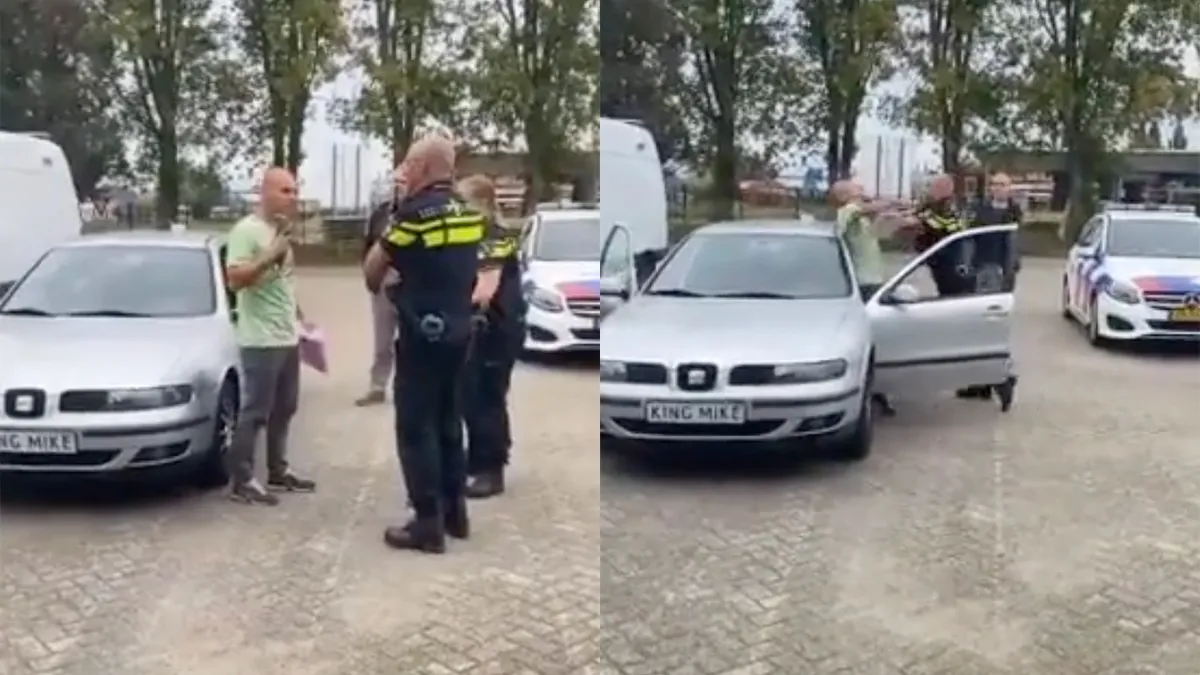 King Mike wil niet luisteren en wordt aangehouden door de politie