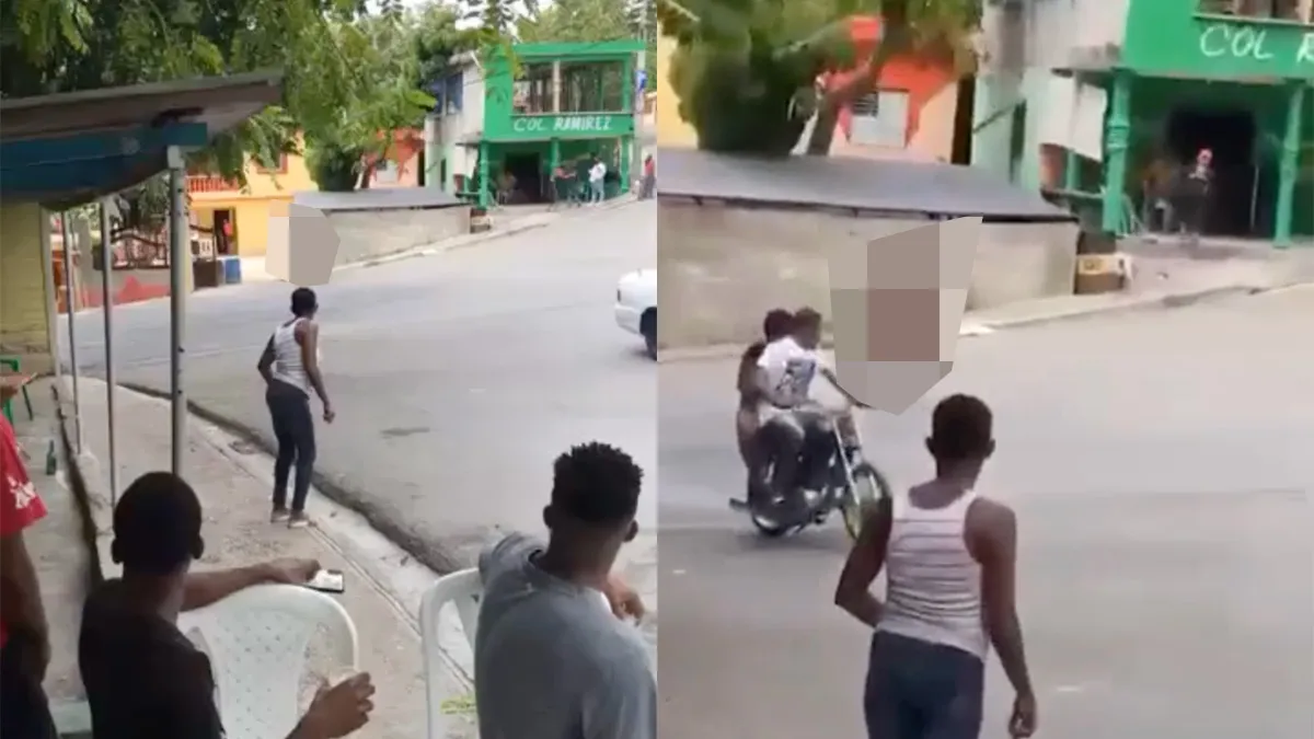 Koppel heeft weinig van toeschouwers op straat