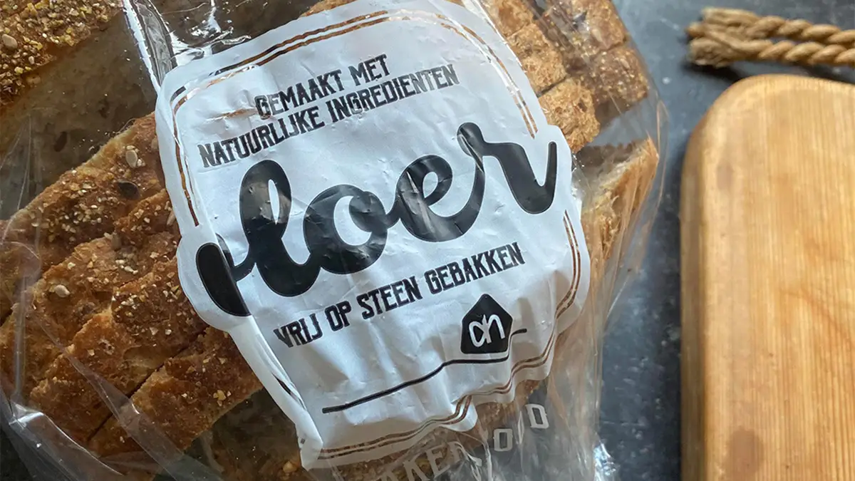 Nee joh, daar staat toch echt "vloerbrood"