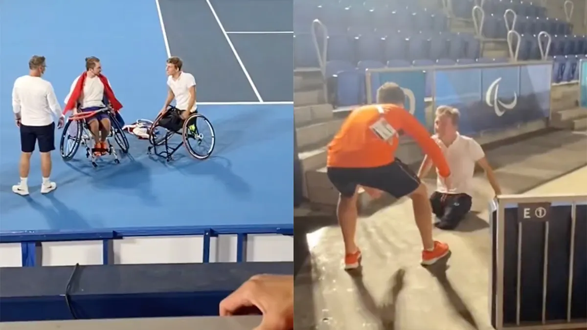 Respect voor Niels Vink die zijn vreugde zo snel mogelijk met iemand wil delen