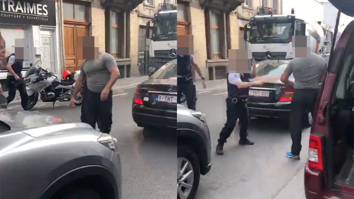 WTF: Politie aangevallen met krik in Molenbeek, agente loopt hersenschudding op