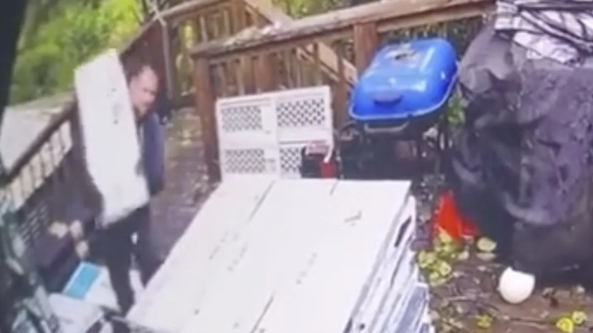 Bouwmateriaal op veranda plaatsen levert alleen maar meer werk op