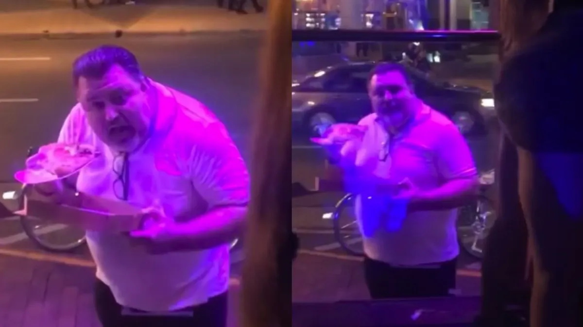 Punt pizza smaakt toch lekkerder met een mooi uitzicht