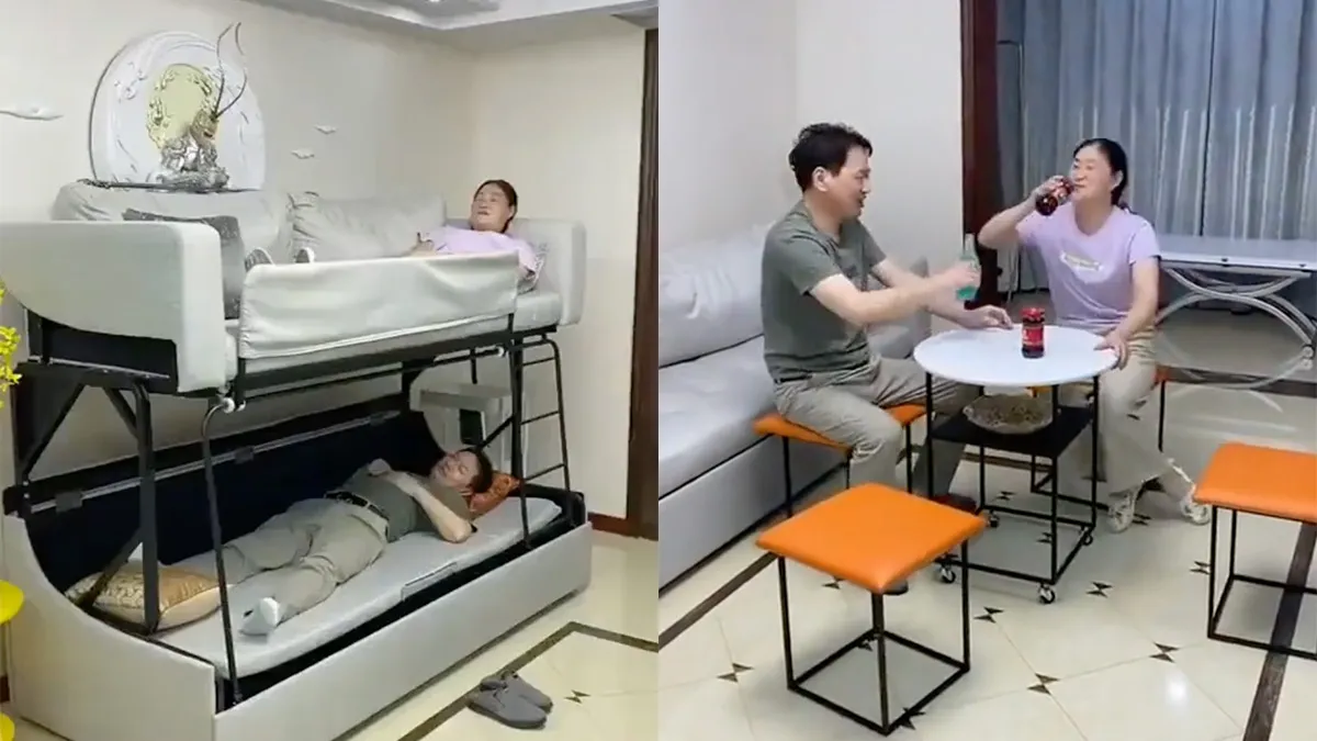 Als je wilt samenwonen, maar je hebt echt een heel klein huis