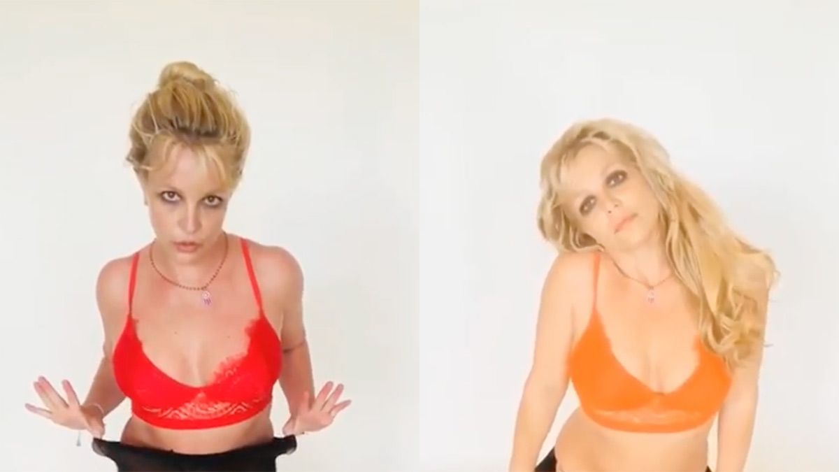 Britney Spears plaatst toch wel hele aparte beelden op social media