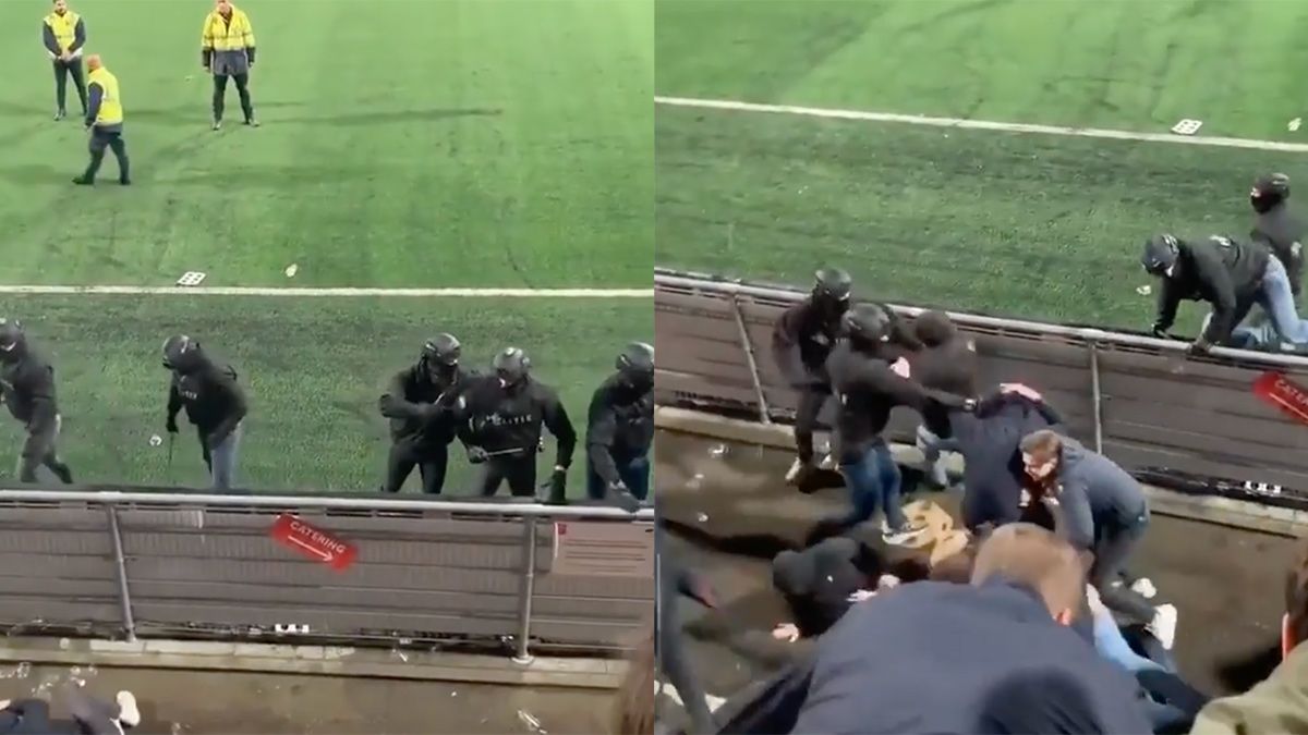 Gezellig voetbalweekend is begonnen: Derby MVV - Roda JC gestaakt wegens ongeregeldheden
